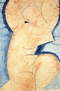 Caryatid, Amedeo Modigliani